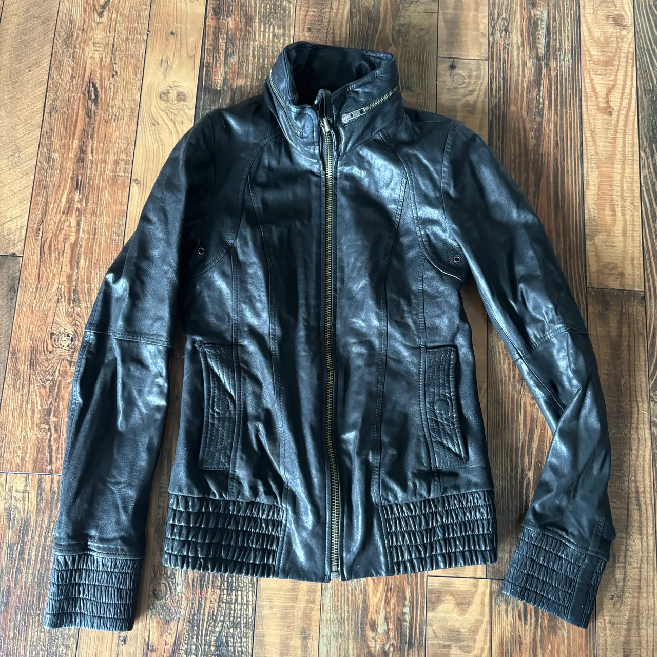 Size XXS Mackage for Aritzia leather jacket  photo 1