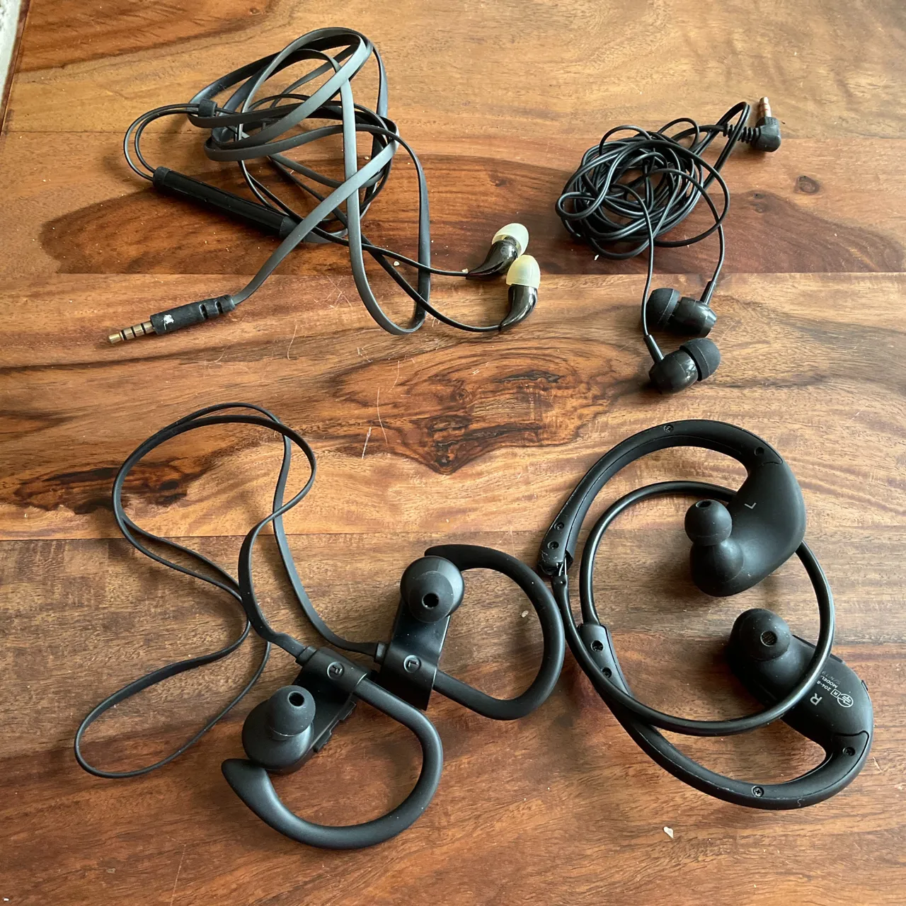 Assorted headphones photo 1