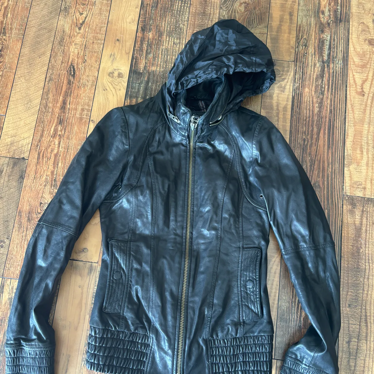 Size XXS Mackage for Aritzia leather jacket  photo 5