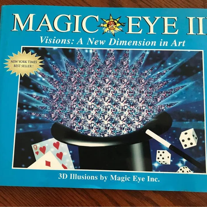 Two Magic Eye books photo 4