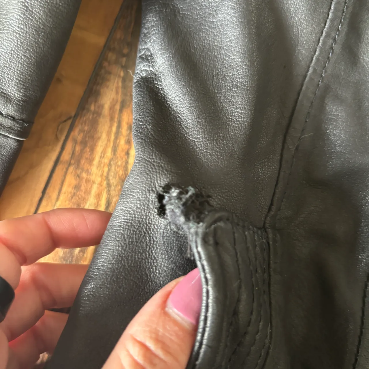 Size XXS Mackage for Aritzia leather jacket  photo 7