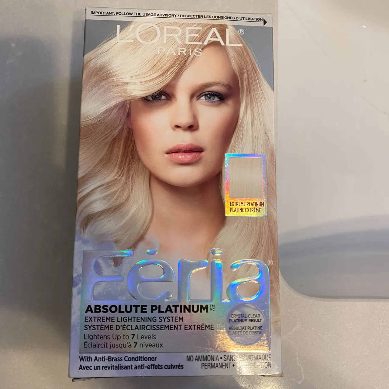 L’Oréal platinum hair dye (sealed) photo 1