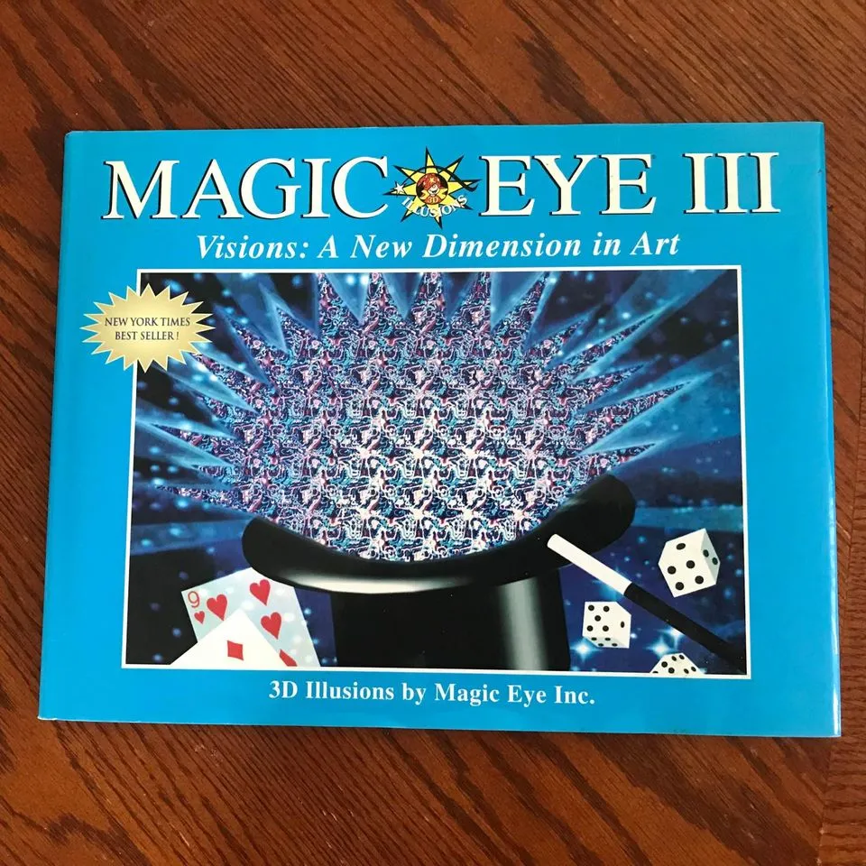Two Magic Eye books photo 1